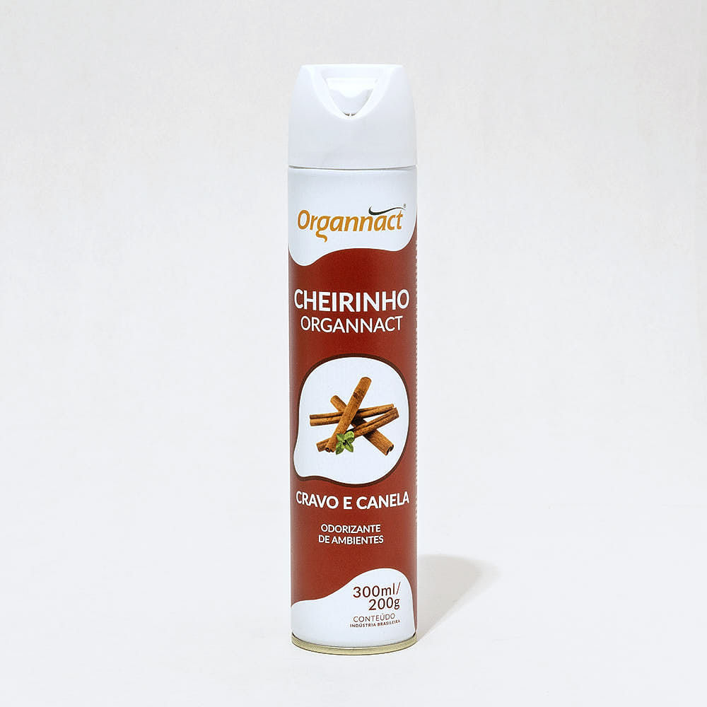 Aromatizador Organnact Cheirinho Cravo e Canela
