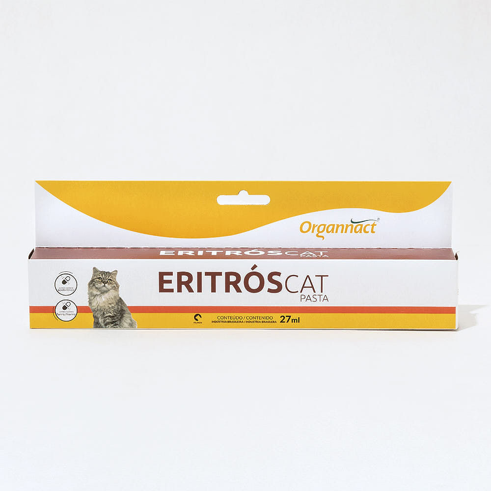 Organnact Eritrós Cat Pasta Suplemento para Gatos