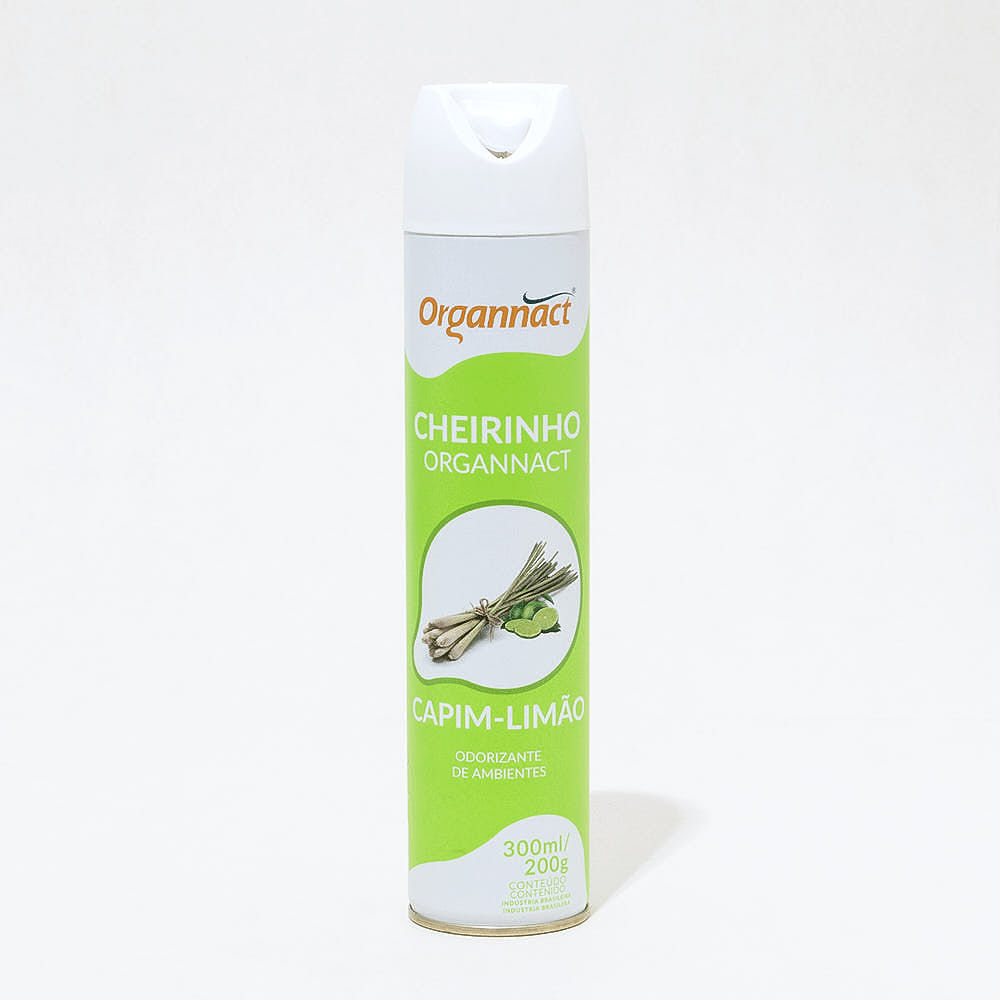 Aromatizador Organnact Cheirinho Capim Limão
