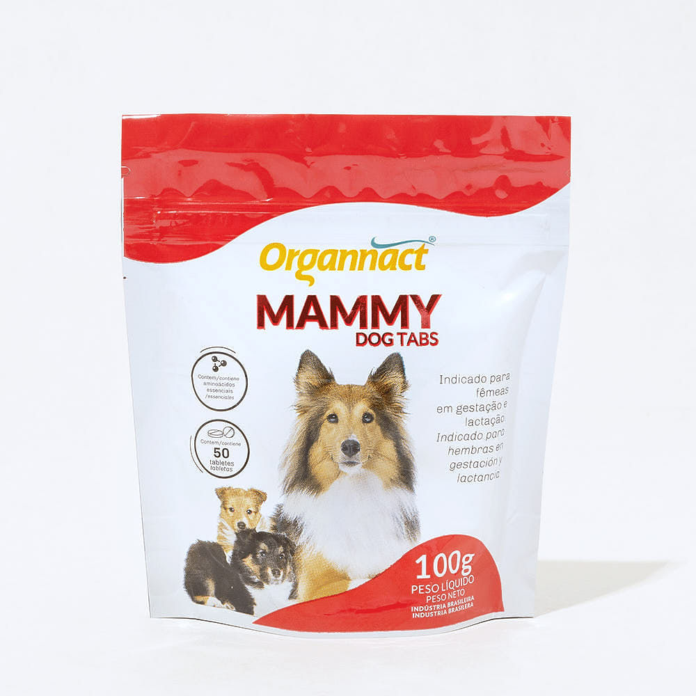 Suplemento Mammy Dog Tabs Organnact