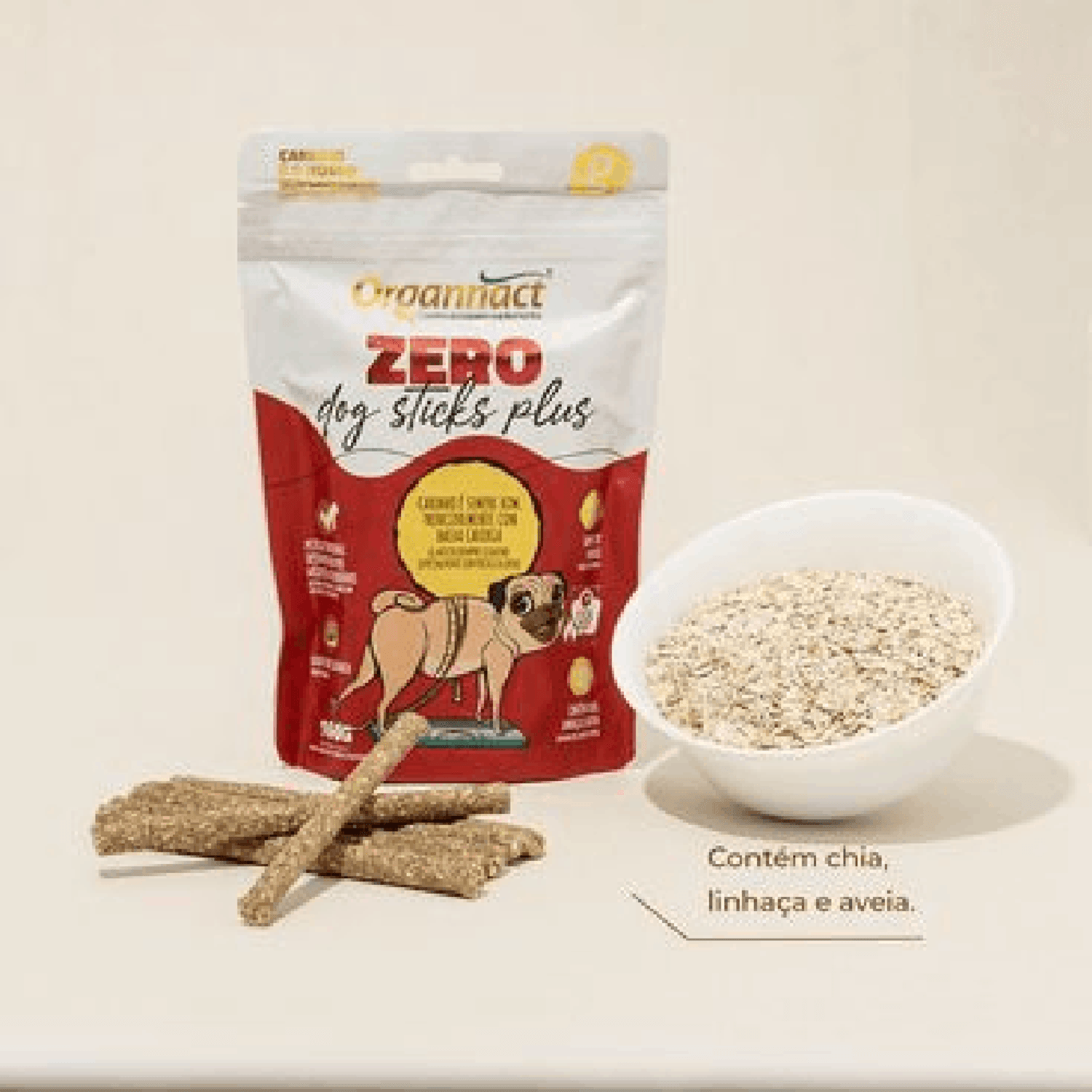 Organnact Zero Dog Sticks 160 g Ingredientes