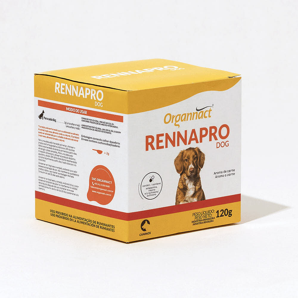 Rennapro Dog Organnact para Cães