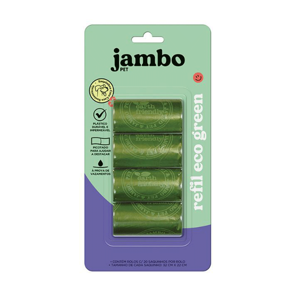 Saquinhos Higiênicos Eco Green Jambo