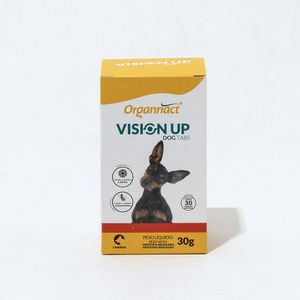 Vision Up Dog Tabs Cães Adultos Organnact - 30 tabletes