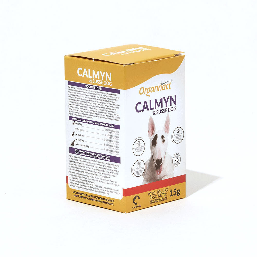 Calmyn e Susse Dog Suplemento Organnact