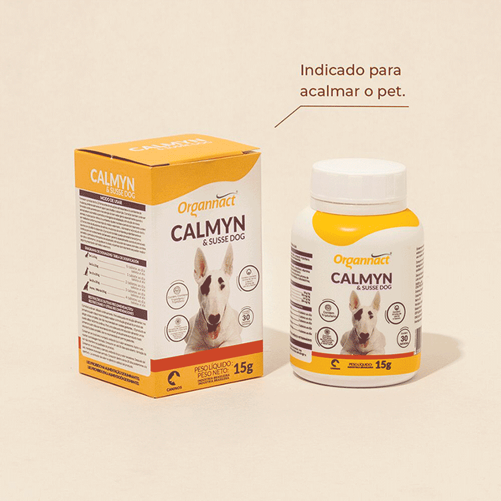 Calmyn e Susse Dog Suplemento Organnact