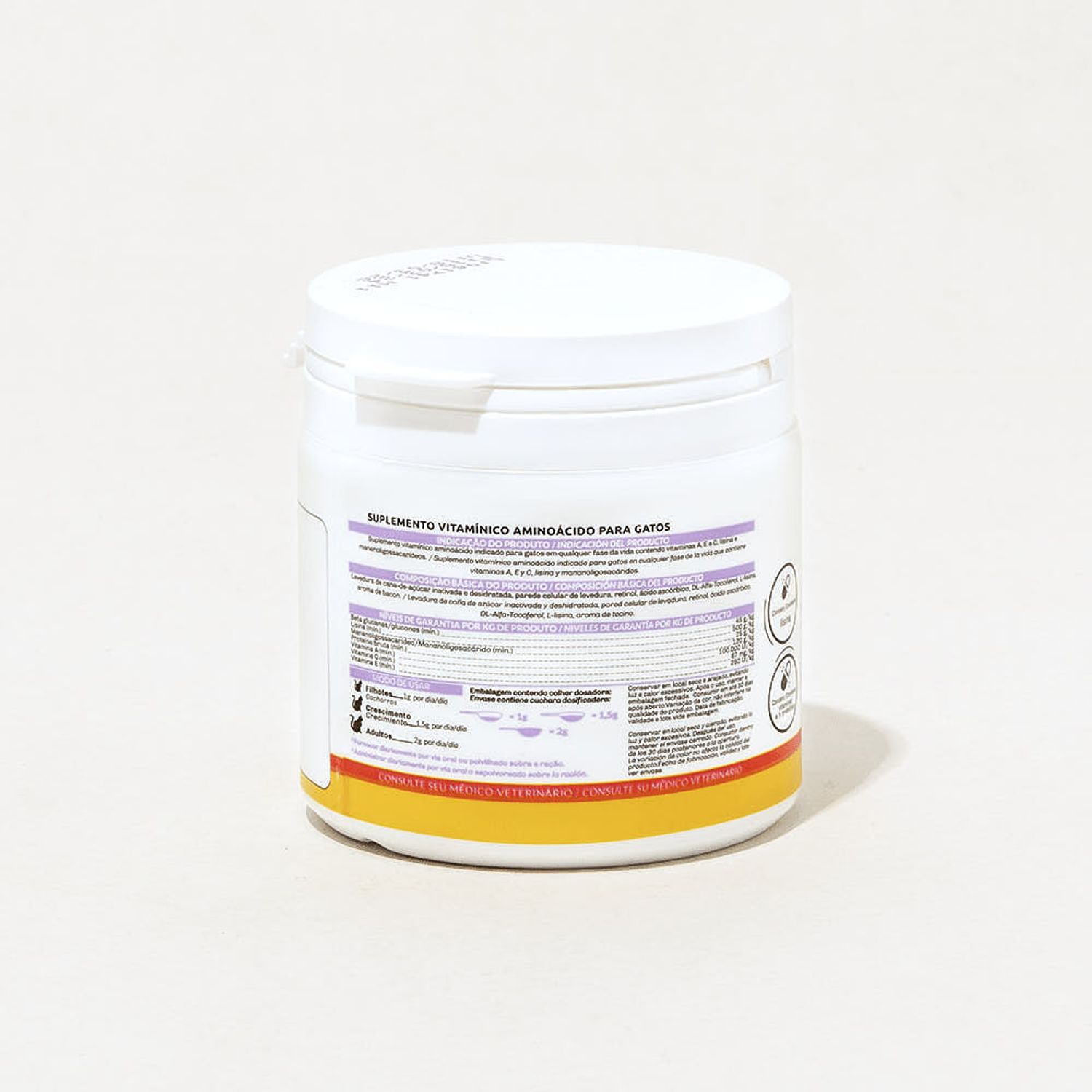 Organnact Gatos Lysin SF verso