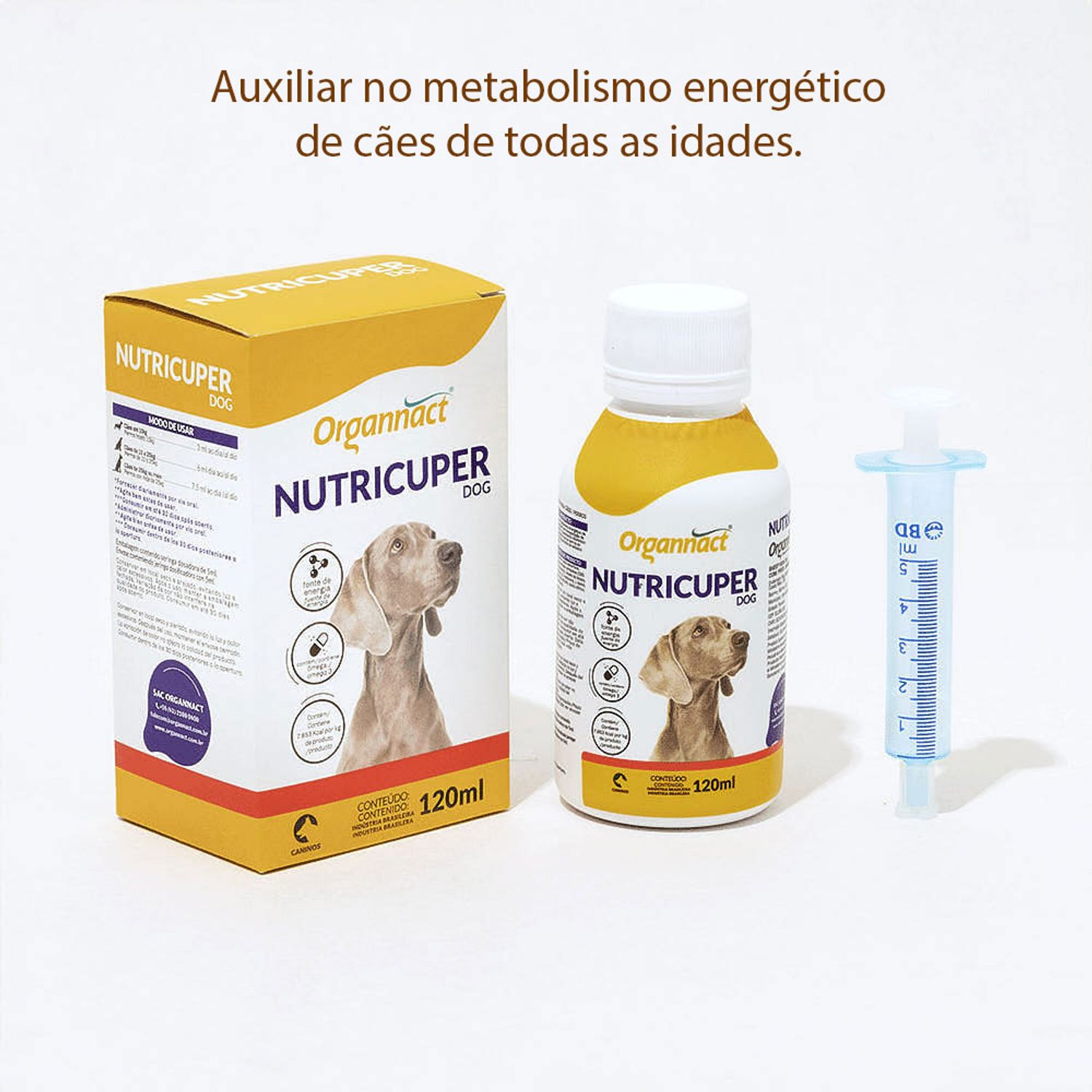 Organnact Cães Nutricuper benefícios