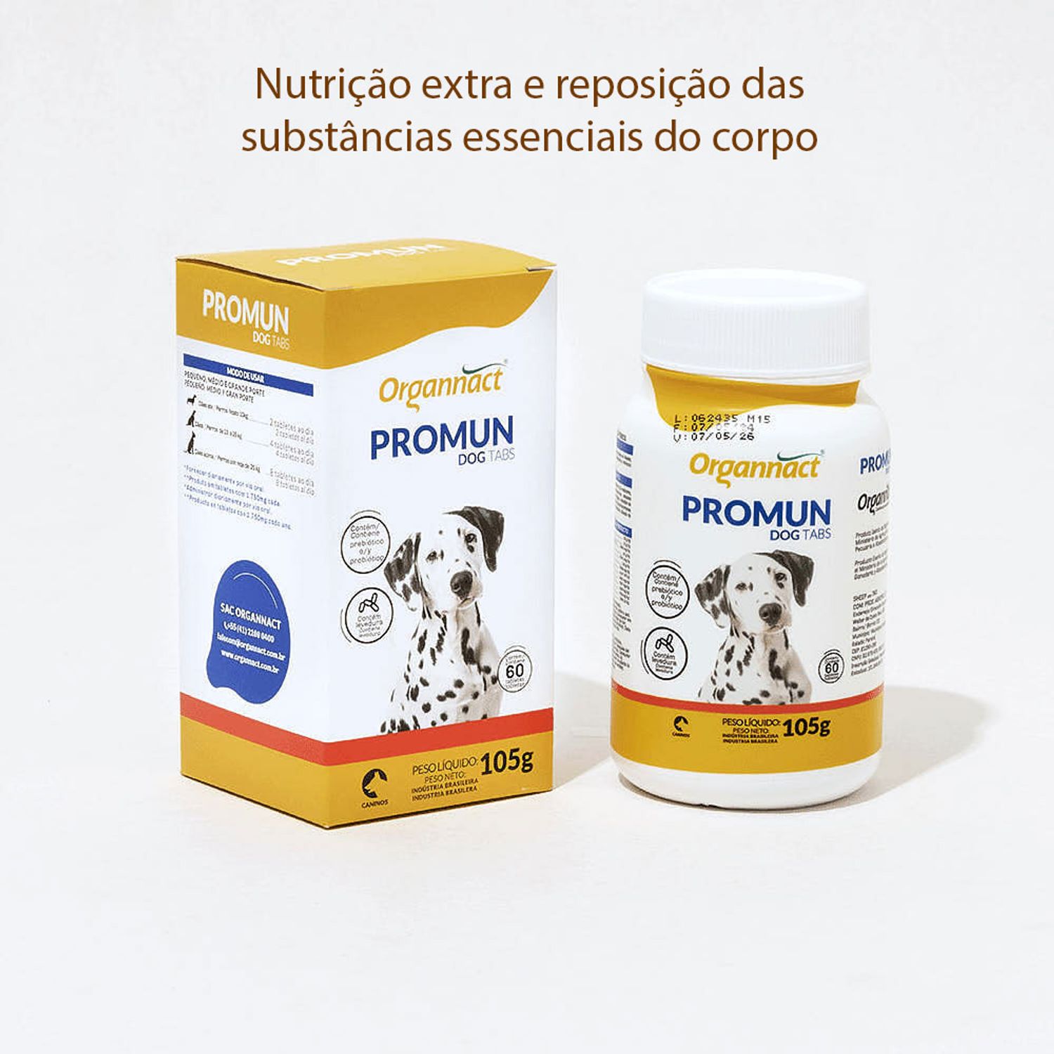 Promun Dog Tabs benefícios
