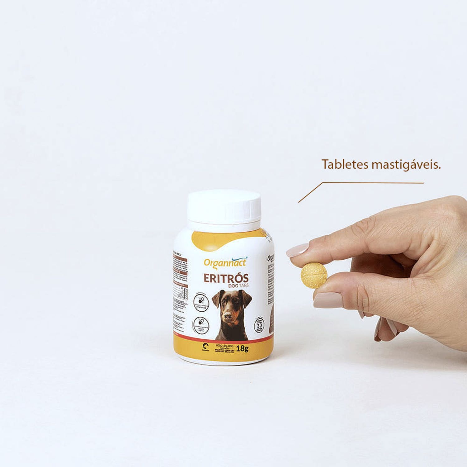 Organnact Eritrós Dog Tabs tablete