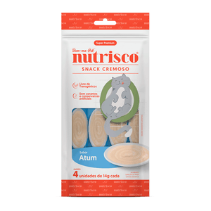 Petisco Cremoso Nutrisco para Gatos Atum - 56 g
