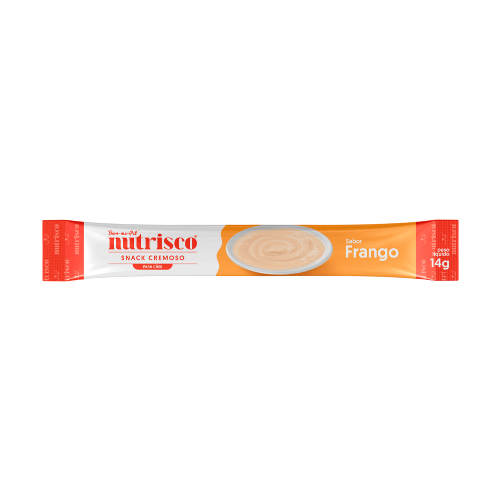 Petisco Cremoso Nutrisco para Cães Frango