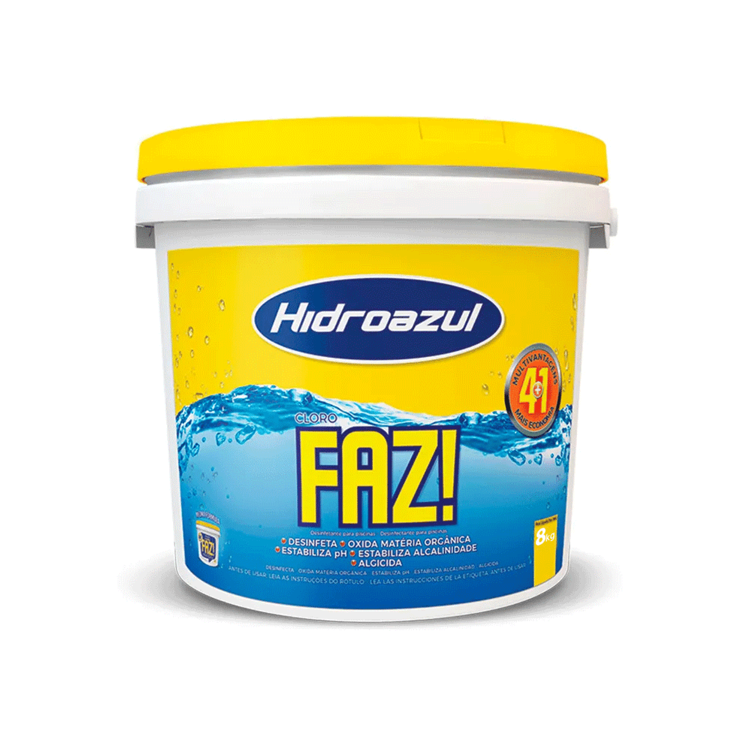 Cloro-FAZ-Hidroazul-8kg