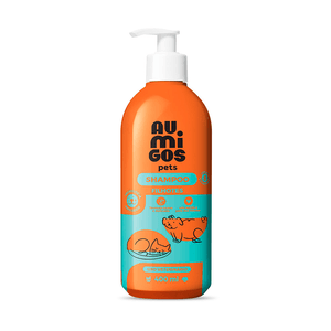 Shampoo Au.Migos Pets para Cães e Gatos Filhotes - 400 ml