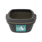 Sanitário para Gatos WC Furba Plastpet Preto