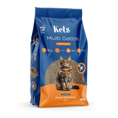 Areia Higiênica Kets Multi Gatos