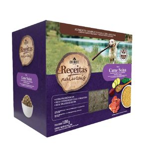 Ração Úmida Receitas Naturais Cães Adultos Carne Suína Everest - 1050 g
