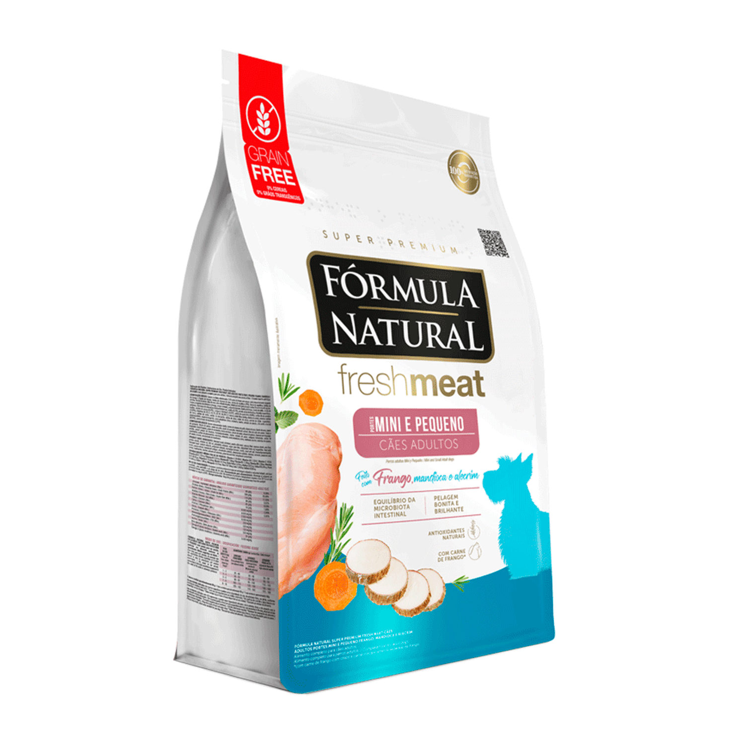Racao-Formula-Natural-Fresh-Meat-Caes-Adultos-Mini-e-Pequeno-Frango