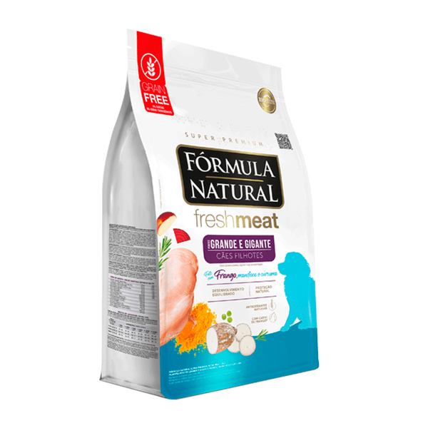 Ração Fórmula Natural Fresh Meat Cães Filhote Grande e Gigante Frango 12 kg