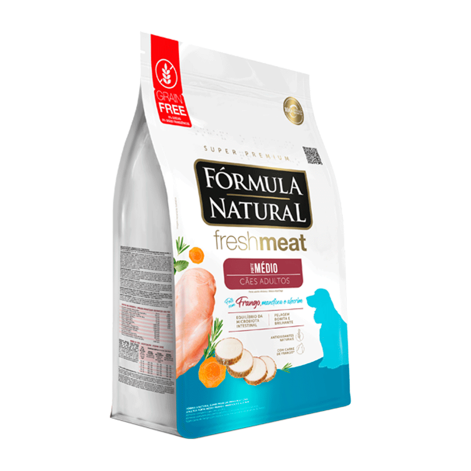 Racao-Formula-Natural-Fresh-Meat-Caes-Adultos-Medio-Frango