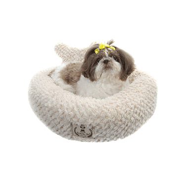 Cama-Teddy-Bichinho-Chic-Bege-pet-deitado-3