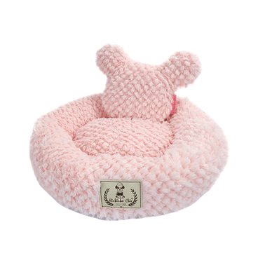 Cama-Teddy-Bichinho-Chic-Rosa-frente-