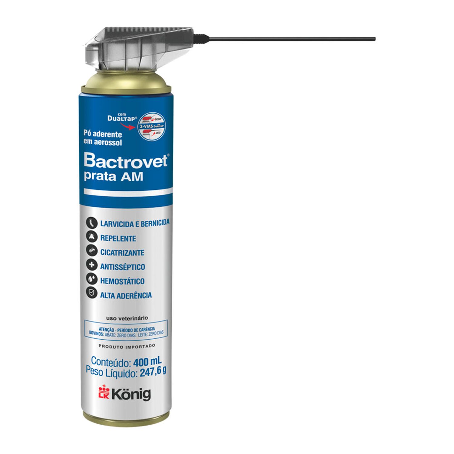 Larvicida Bactrovet Dual Tap 400 ml