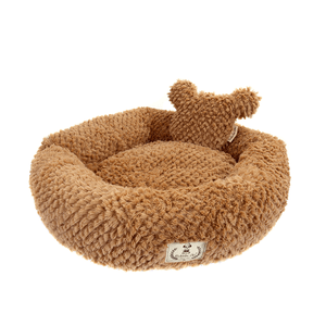 Cama Teddy Bichinho Chic Marrom