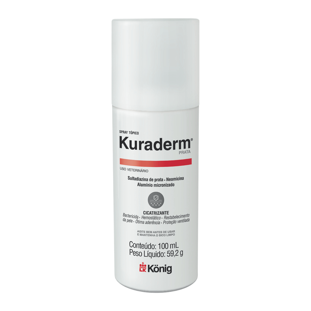 Kuraderm Prata Spray Cicatrizante