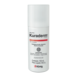 Kuraderm Prata Spray Cicatrizante - 100 ml