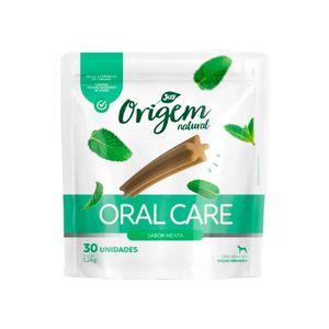Petisco Stick Oral Care Menta Cães Raças Grandes Origem Natural