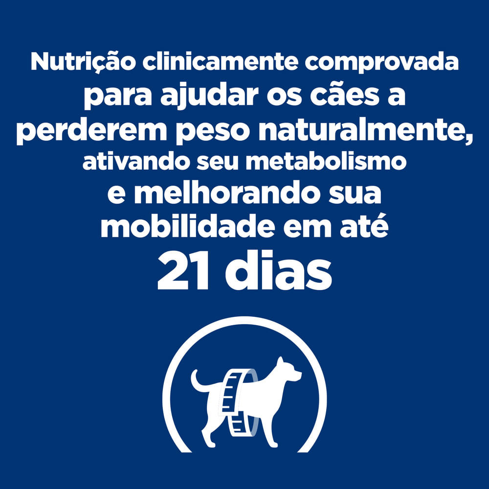 Ração Hill's Prescription Diet Metabolic + Mobility Cães Adultos