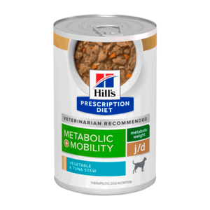 Ração Úmida Hill's Prescription Diet Metabolic + Mobility Cães Adultos - 354 g