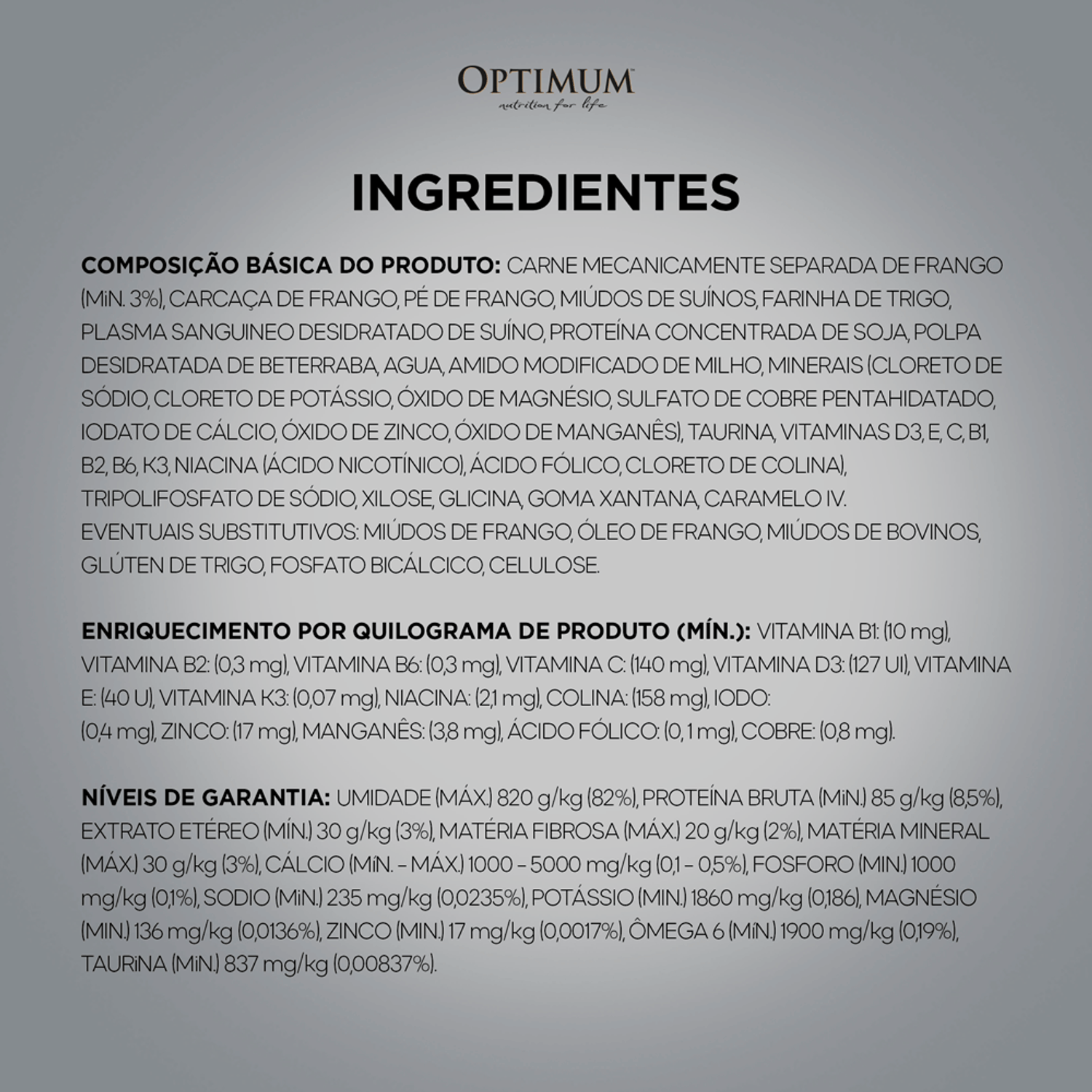 Ingredientes