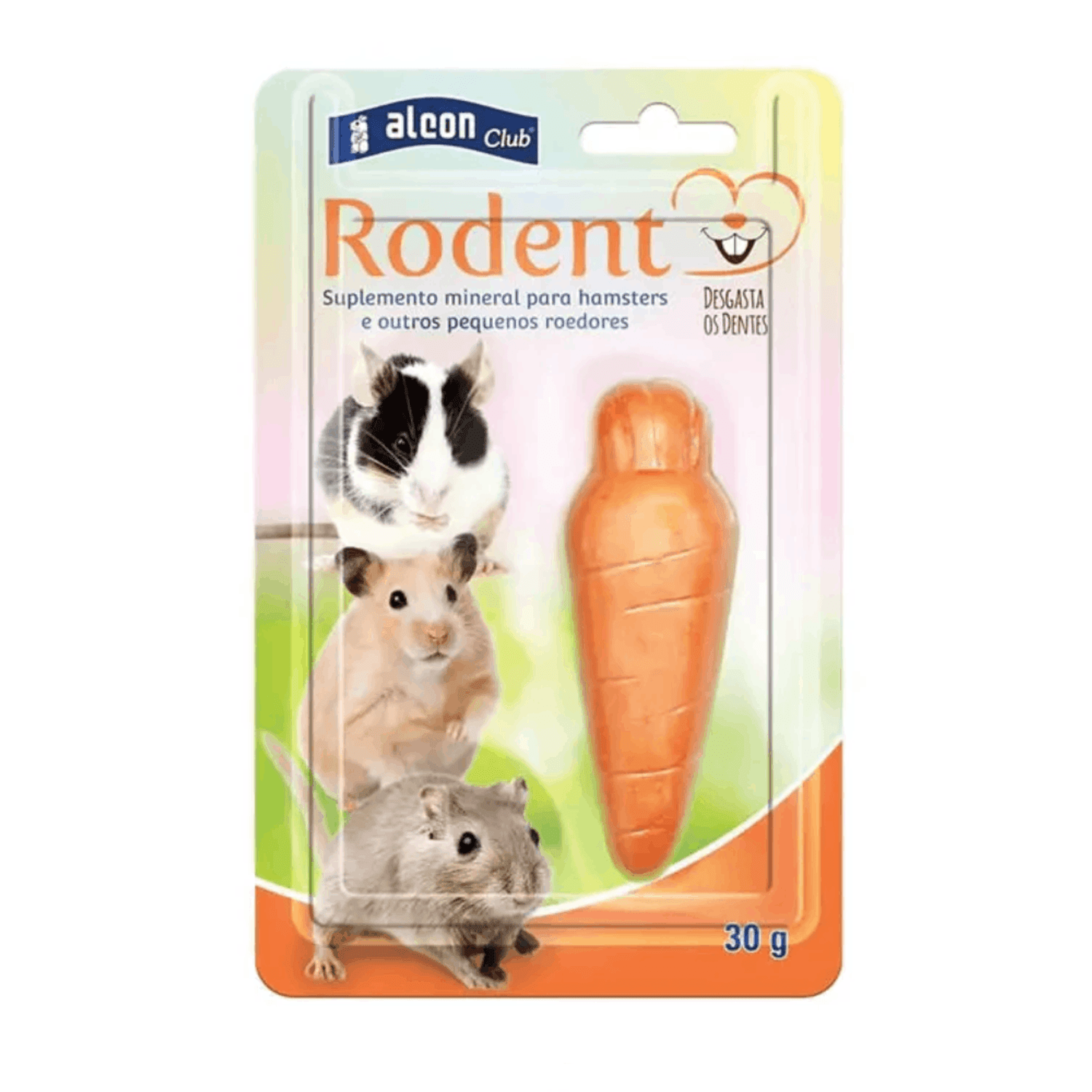 Rodent Alcon Suplemento para Pequenos Roedores  embalagem