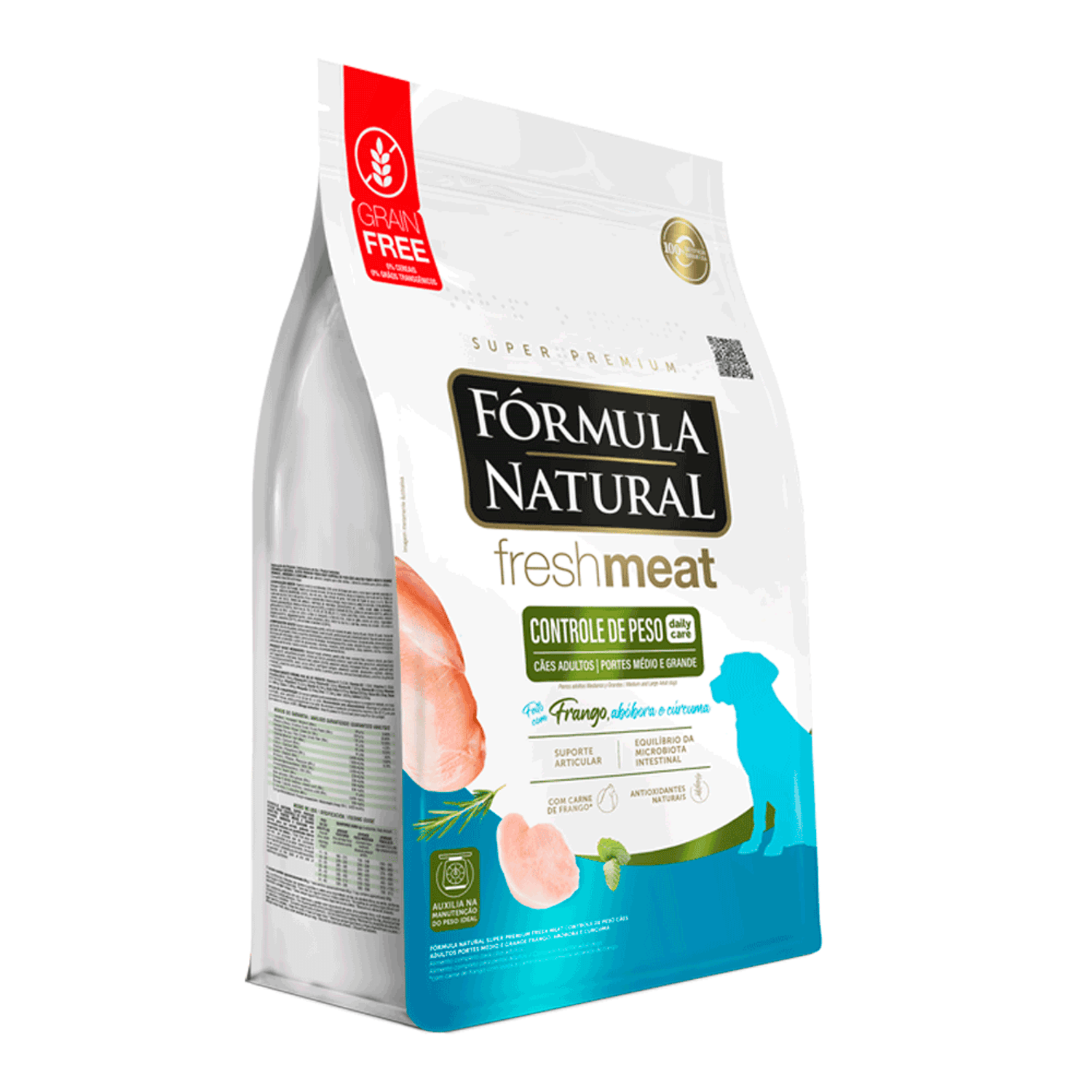 Racao-Formula-Natural-Fresh-Meat-Controle-de-Peso-Caes-Medio-e-Grande-Frango