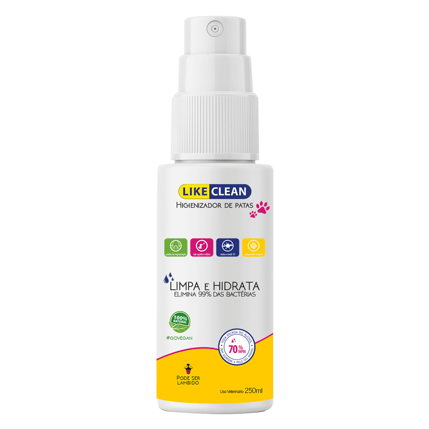 Like Clean Higienizador de Patas 250 ml