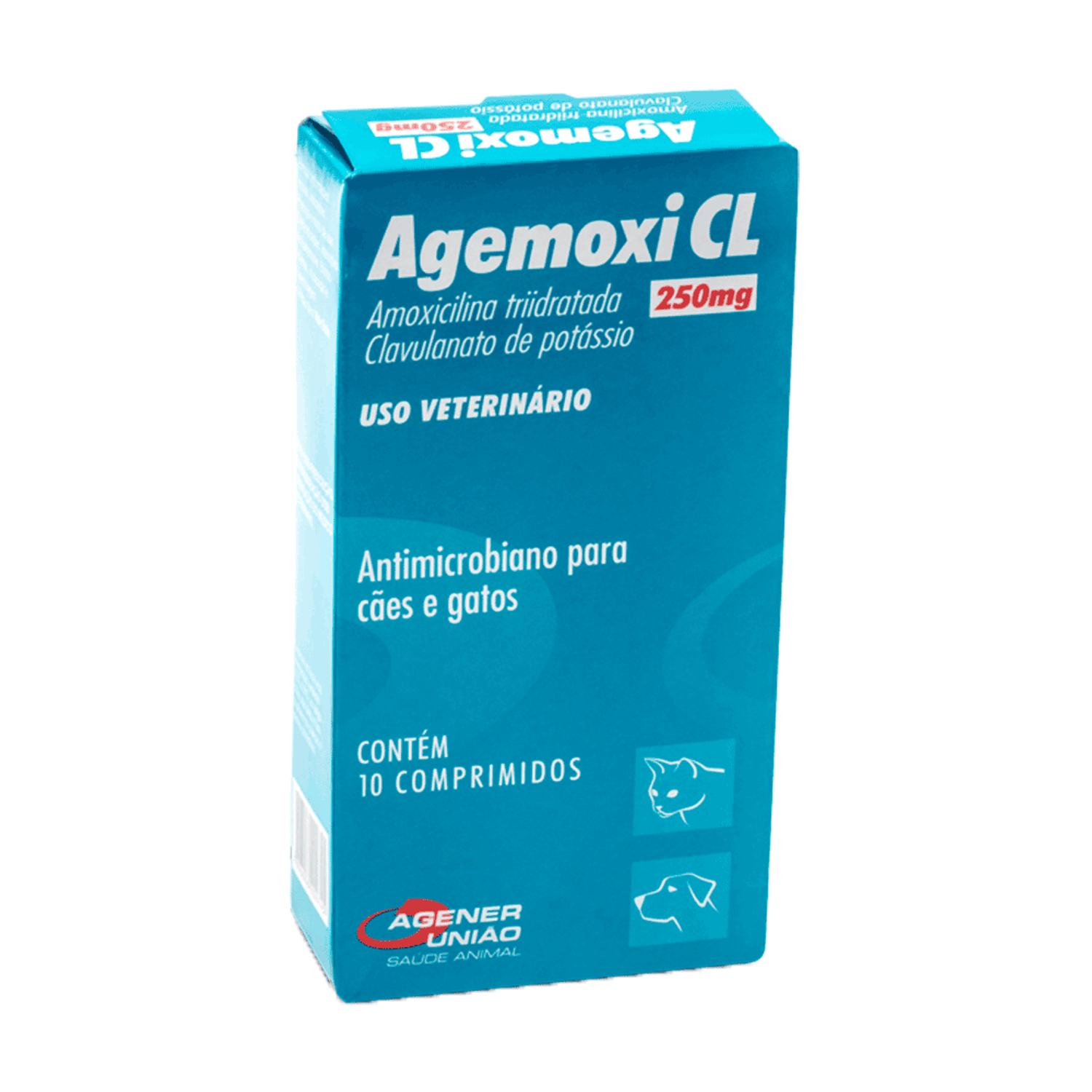 Agemoxi CL 250mg Cães e Gatos