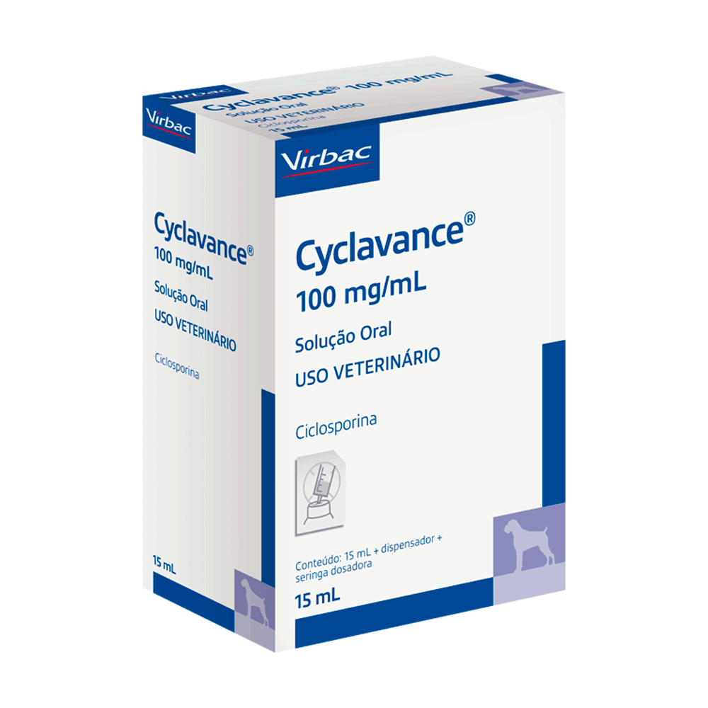 Cyclavance 100mg para Cães Virbac