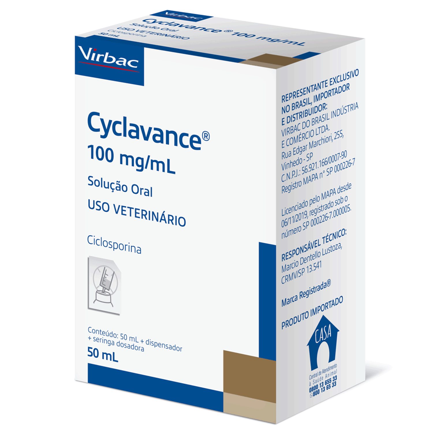 Cyclavance-100mg-para-Caes-Virbac-50-ml