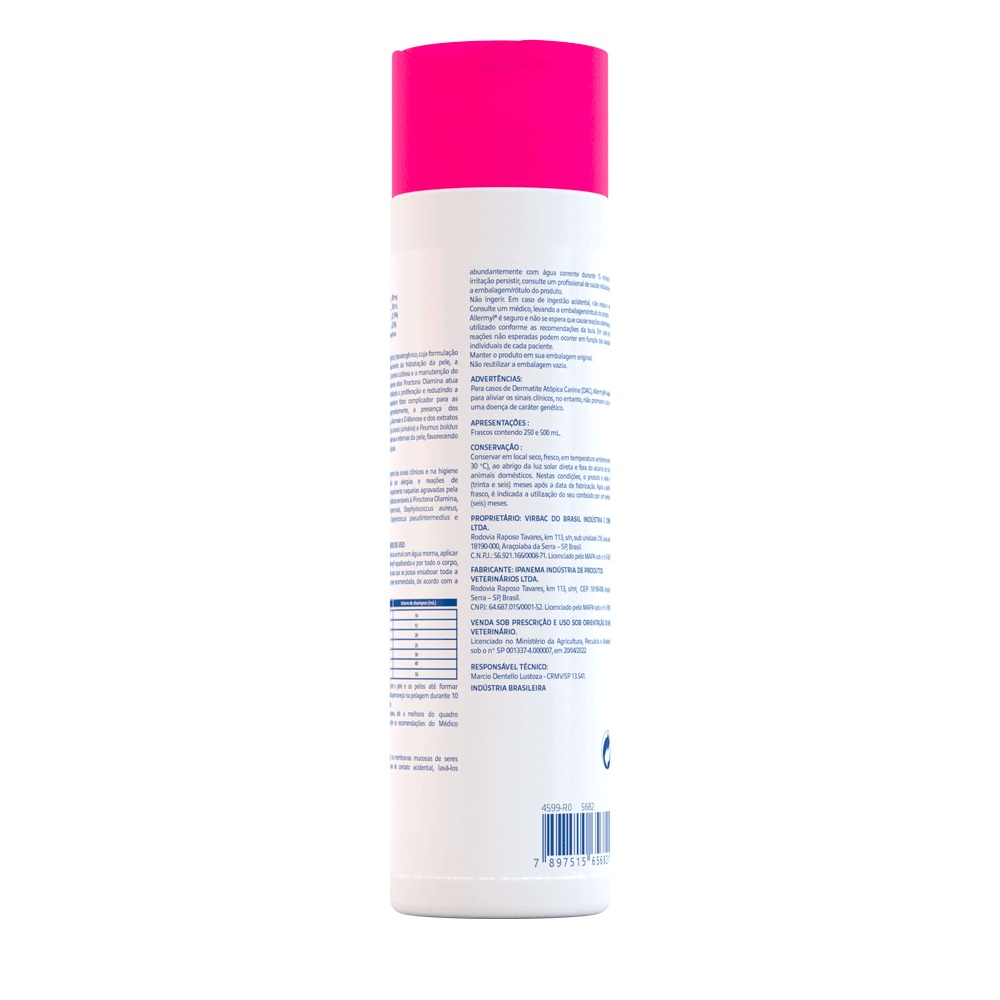 Shampoo Dermatológico Allermyl Virbac | Cobasi