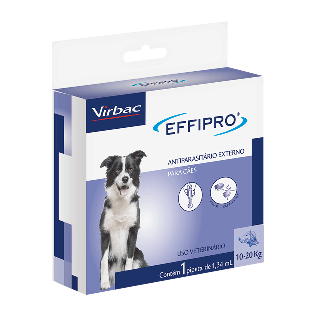 Antipulgas e Carrapatos Effipro Cães 10 a 20kg