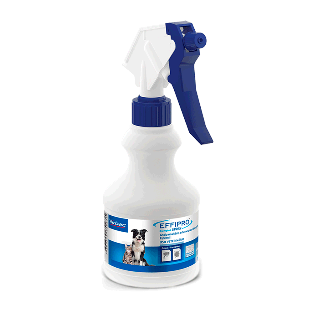 Antipulgas Effipro Spray Cães e Gatos