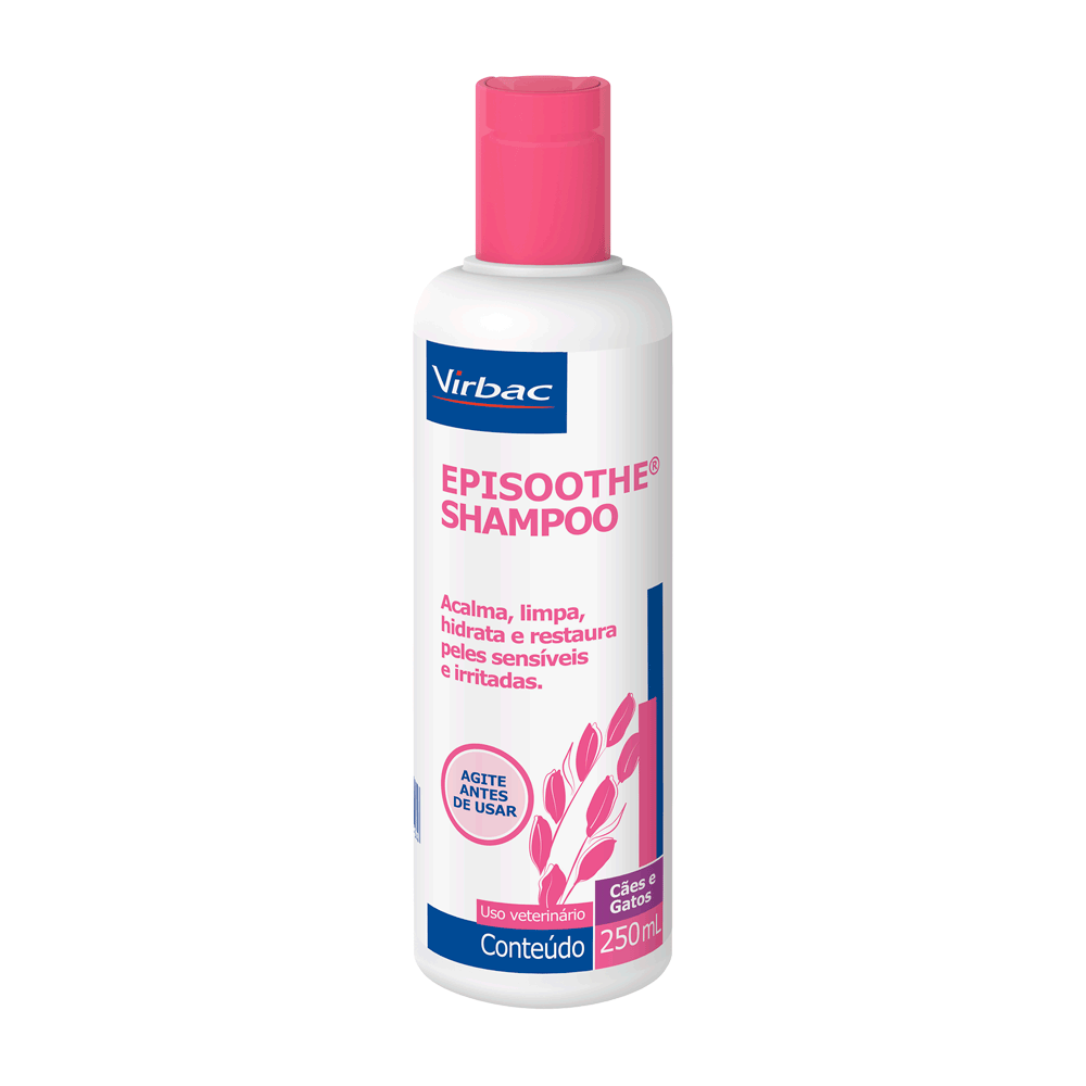 Shampoo Episoothe Cães e Gatos Virbac