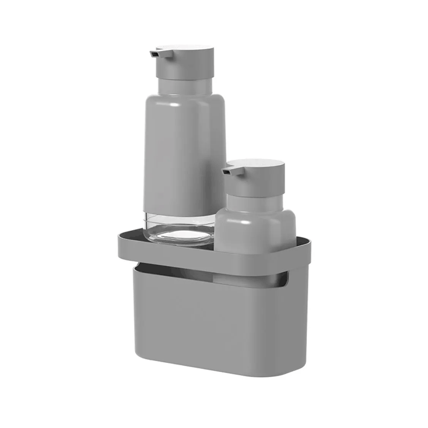 Frasco do Conjunto Dispensers e Organizador Flow Chumbo Ou
