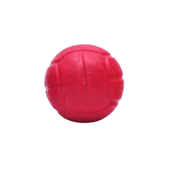 Bola Borracha Maciça Mini Tudo Pet Vermelha