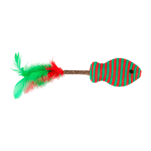 Brinquedo Peixinho com Catnip e Penas Home Pet - Único