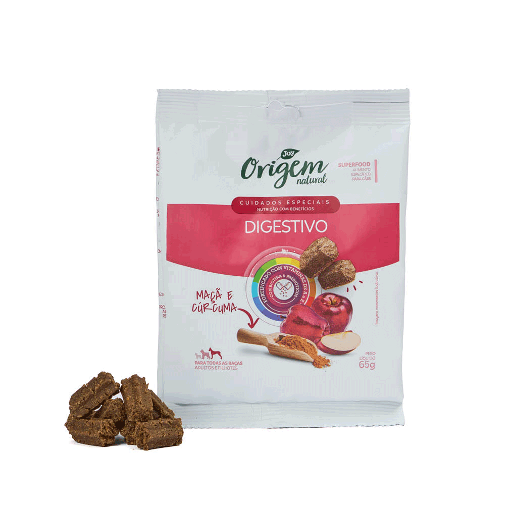 Petisco para Cães Origem Natural Cuidados Especiais Digestivo