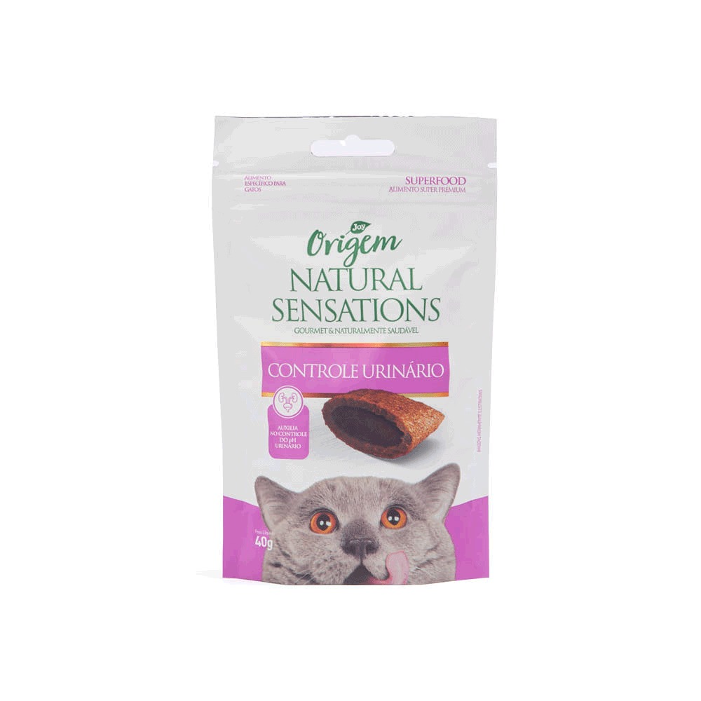 Petisco Gatos Origem Natural Sensations Controle Urinário