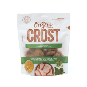 Petisco Cães Origem Natural Crost Crostine Vegetais - 100 g